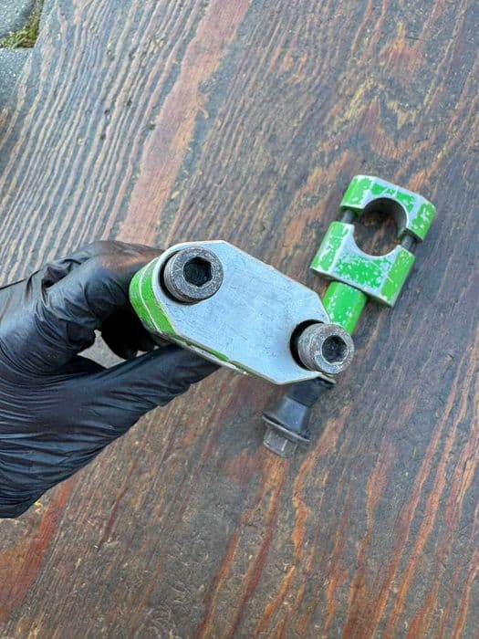 mocowanie kierownicy uchwyt podwyzszan kawasaki kx kxf 125 / 250 / 450