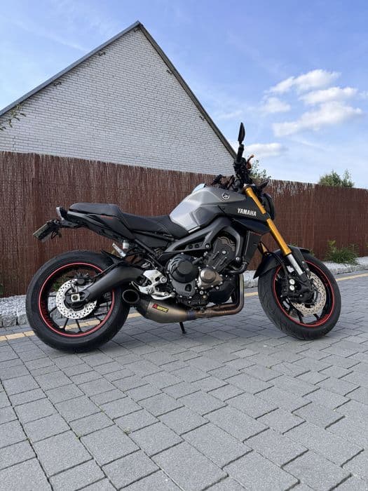 Yamaha MT 09 2016 ABS TCS ksiazka serwisowa