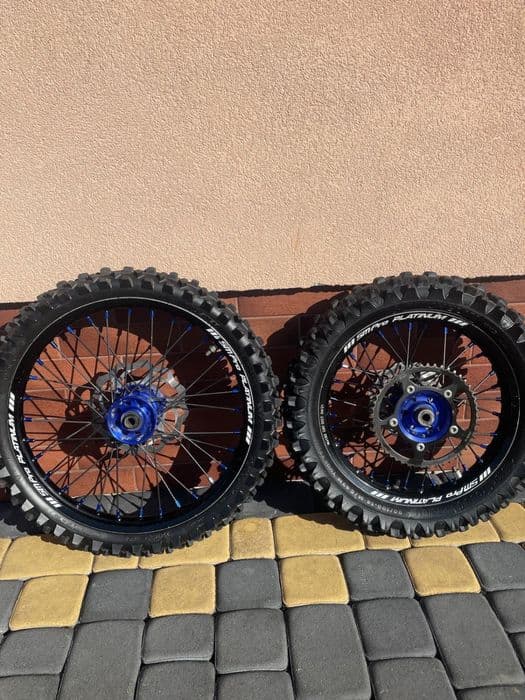 Koła felgi dla KTM 65 SX (DUŻE KOŁA)SM Pro Platinum + Opony 14/17