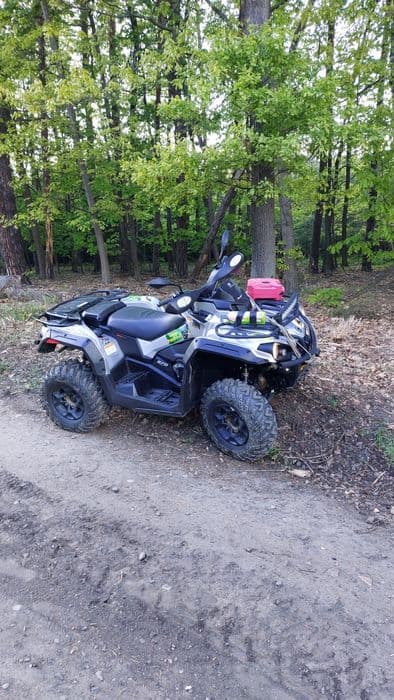 Quad Can-Am 570 XT Outlander MAX poj 650 z wgraną mapą 800R doposażony