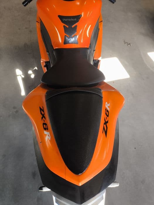 Kawasaki ZX 6r 07-08 ogon tył komplet stelaż lampa wydech