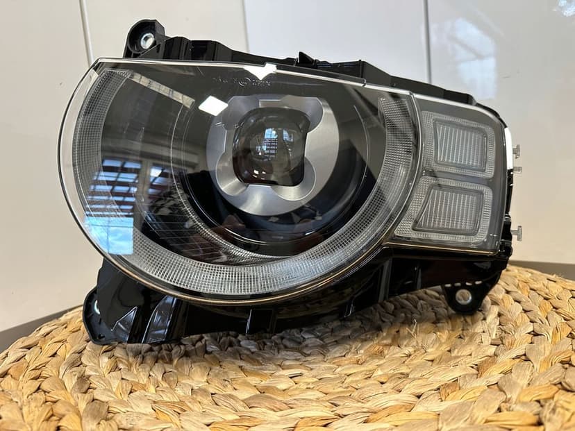 land rover defender ii l663 2020- lampa lewa full led kpl matrix nowa eu
