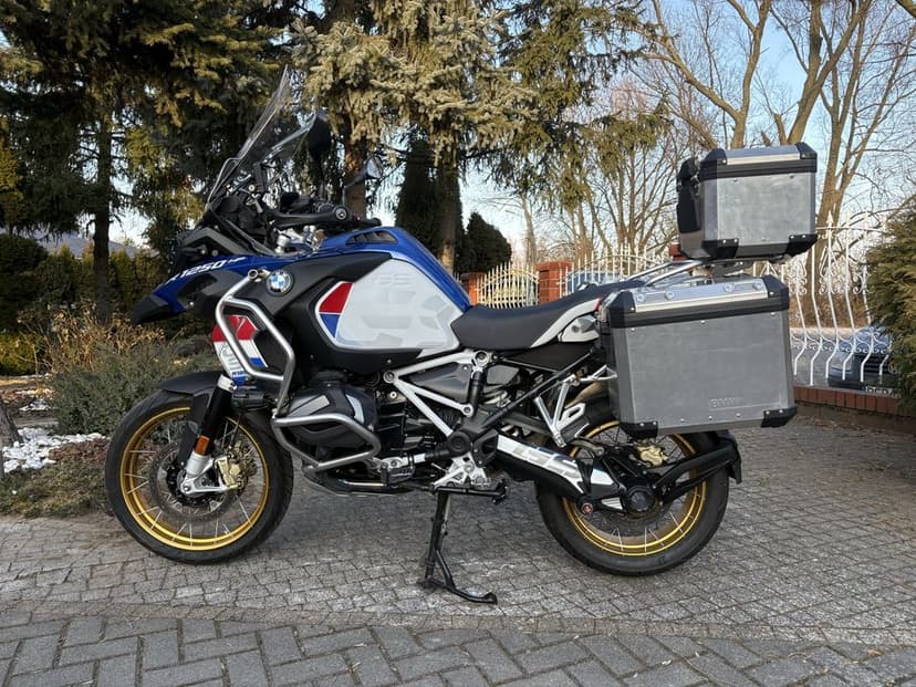 BMW R1250GS Adventure HP Bezwypadkowy Kufry Transport Polecam Rally