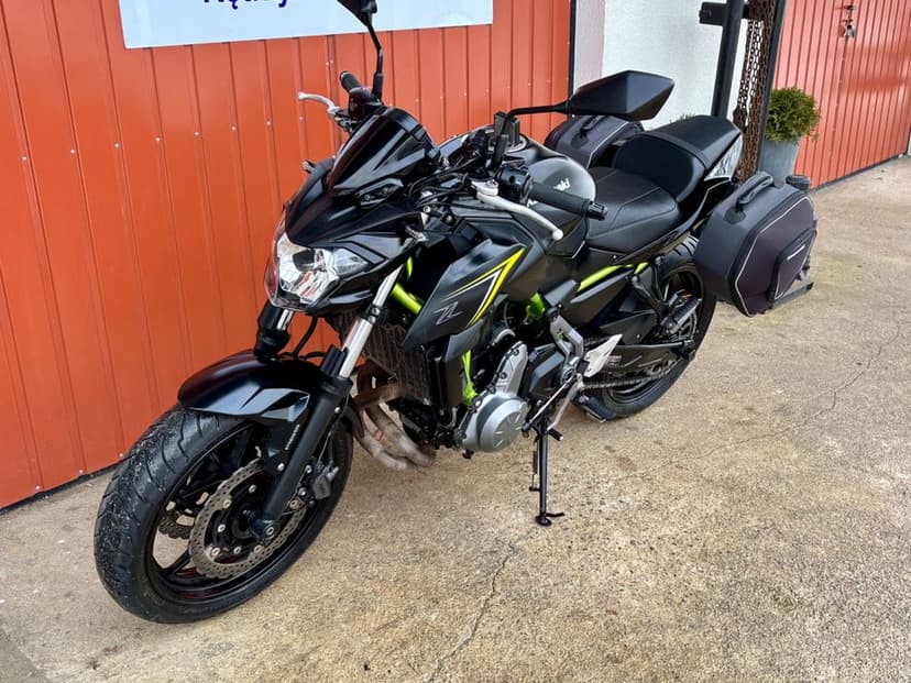 Kawasaki Z650 Dużo dodatków 2018r Akrapovic Super Stan Raty Transport