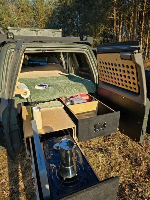 Zabudowa Wyprawowa do Nissan Patrol Y61