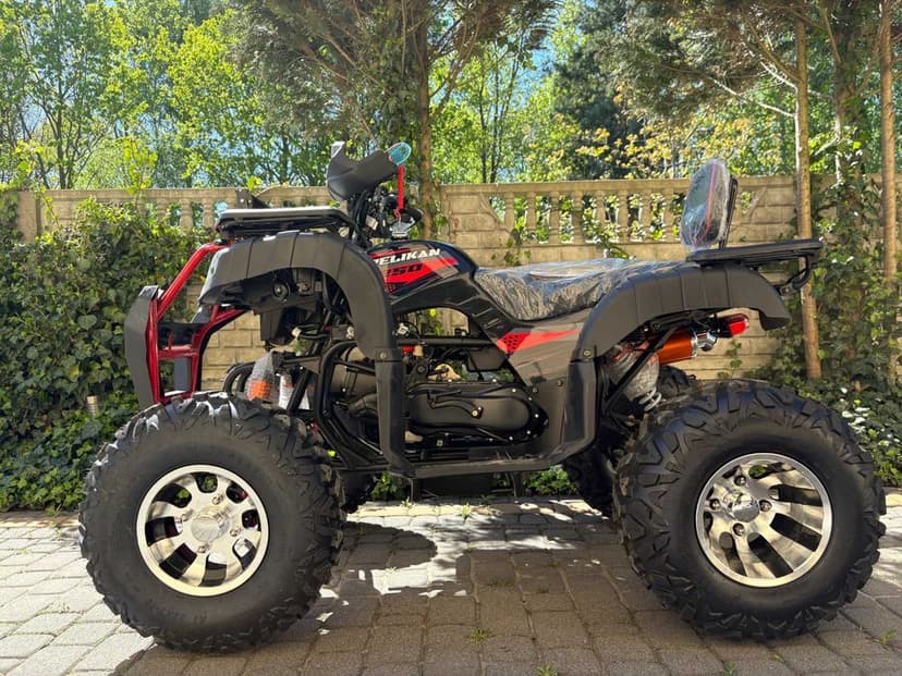 QUAD 250cc HUMMER Ledy Duża Rama XXL Hak Raty dostawa Odlicz pełny VAT