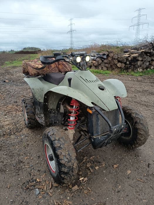 Quad Polaris scrambler 400 2t 4x4 zarejestrowany