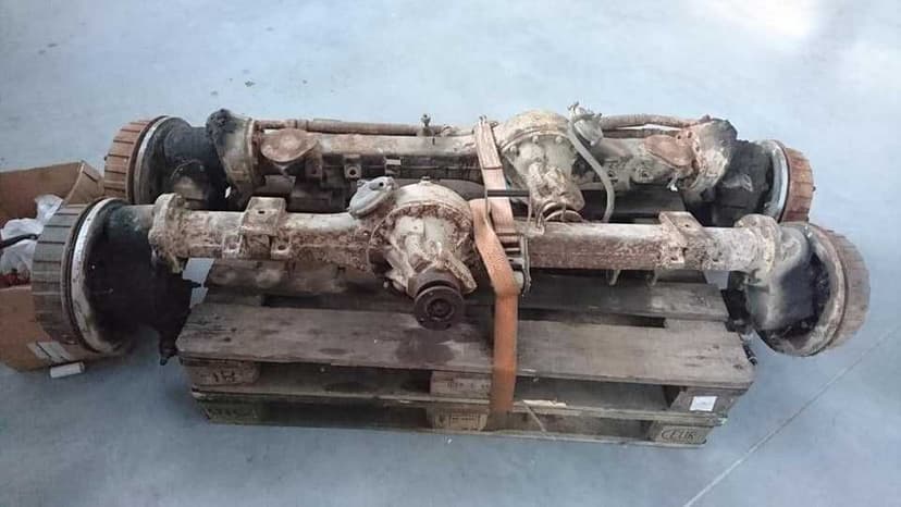 Mosty Volvo Laplander Zwolnice portalowe blokada offroad DANA  zmota