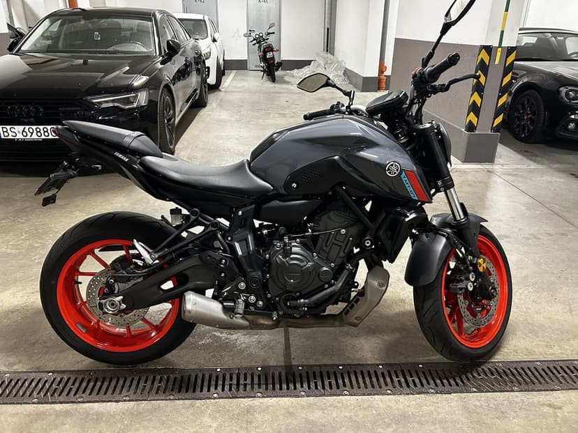 Yamaha MT07 moc 54kW ABS