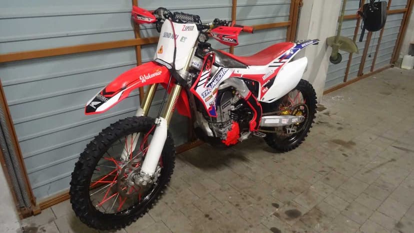 Honda CRF 250 cross 2015r. zamiana