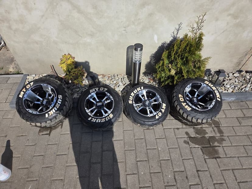 Sprzedam komplet kół ITP ss do suzuki ltz  400

KOMPLET FELG ITP SS