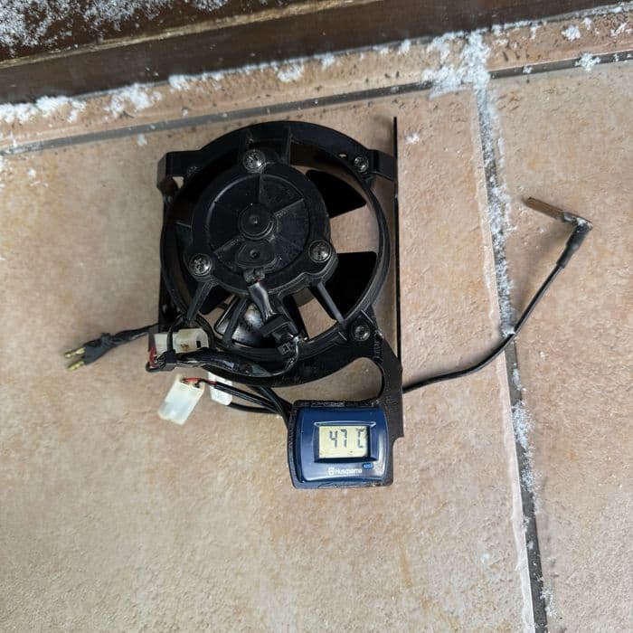 Wentylator chłodnicy ktm husqvarna exc sxf sx exc