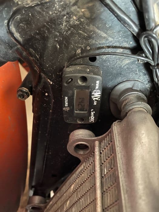 KTM sx-f 250 na wtrysku