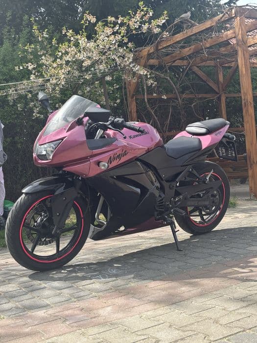 Kawasaki ninja RÓŻOWY