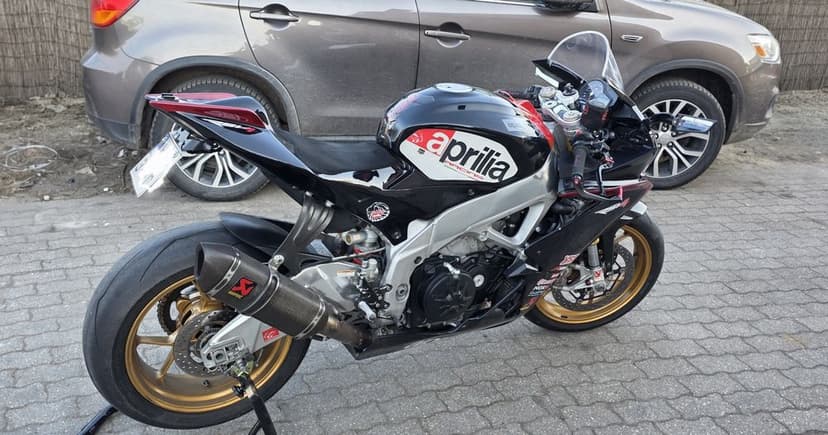 Aprilia Rsv4 Aprc Akrapovic Tor /Ulica torówka Zawias Yss K-tech