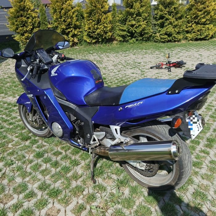 CBR 1100 Black bird Ori stan