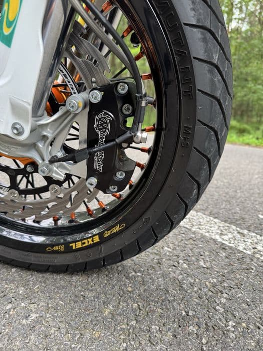 KTM 450 EXC SUPERMOTO SIX DAYS dużo dodatków