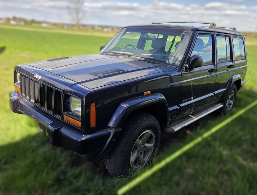 Jeep Cherokee 2.5 td części maska błotnik