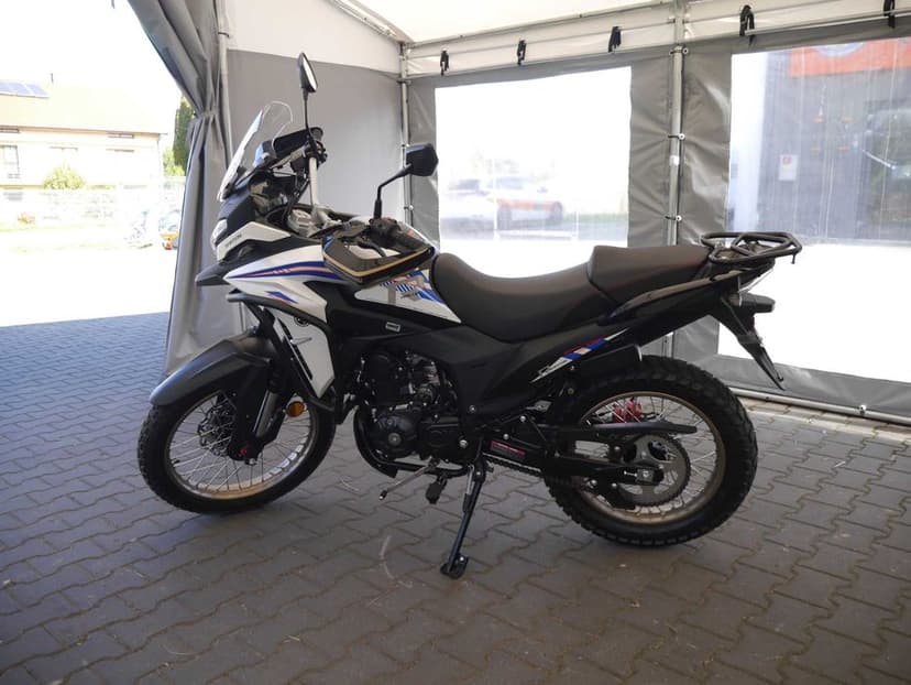 Motocykl Rally 125 Motor z homologacją,duże koła,15KM BARTON gwarancja