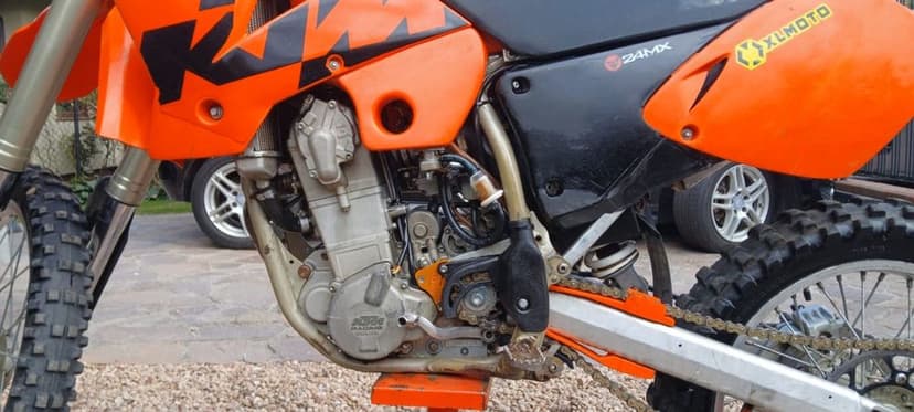 KTM 250 EXC Rok 2003 Szwecja Rejestracja