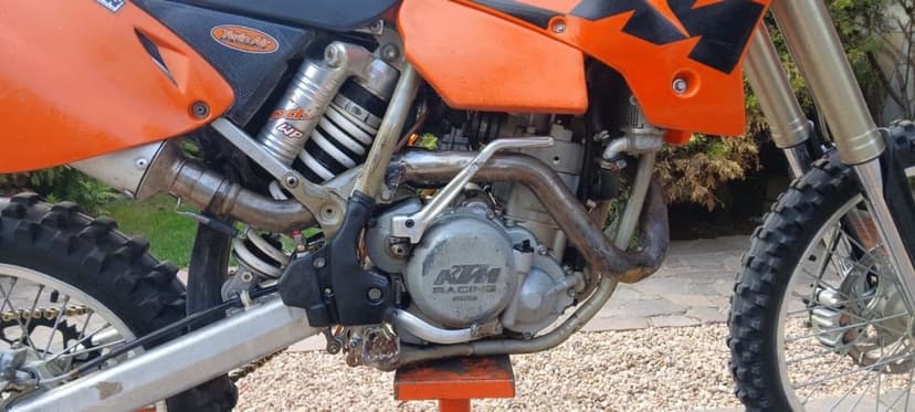 KTM 250 EXC Rok 2003 Szwecja Rejestracja