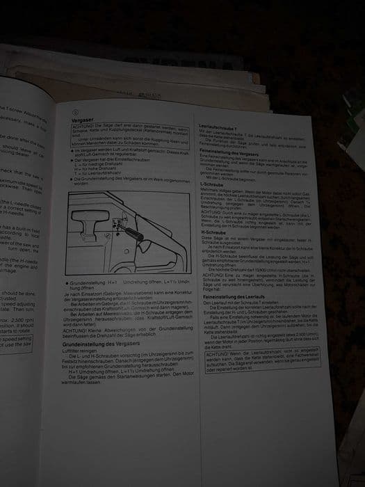 Instrukcja obsługi pilarki husqvarna 254