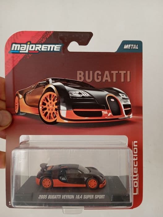 Majorette Collection zestaw Premium Wave 3 - 5 szt. - Porsche 930 , Bugatti , Toyota Supra , Hilux , Bel Air