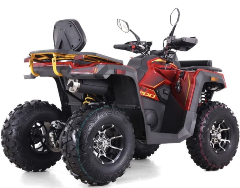 QUAD ASIX TYTAN 200cc Ledy Oparcie Alufelgi Silnik LONCIN RATY DOSTAWA