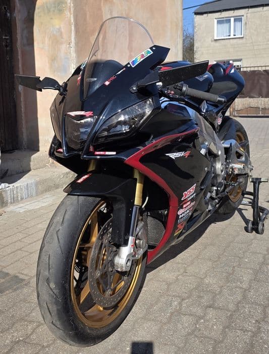 Aprilia Rsv4 Aprc Akrapovic Tor /Ulica torówka Zawias Yss K-tech