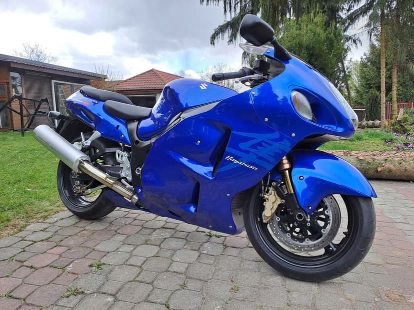 Suzuki GSX 1300R Hayabusa 14000 km, bezwypadkowy, oryginał, jak nowy