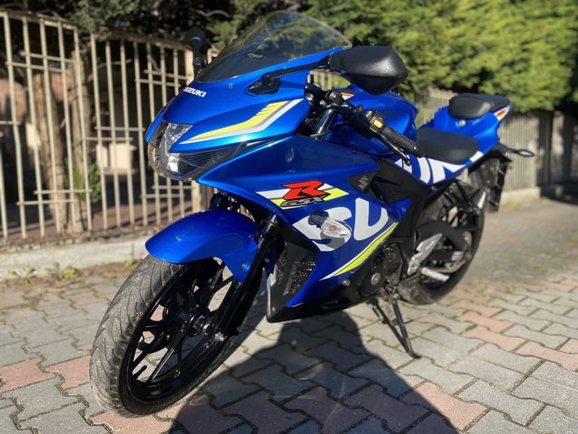 Suzuki GSX-R 125 sprowadzony z Niemiec Faktura PL kat. B A1