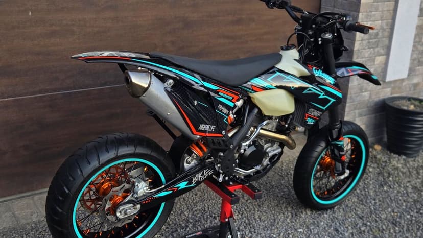 KTM exc 450ccm A2 supermoto sm super moto 500ccm husqvarna husaberg