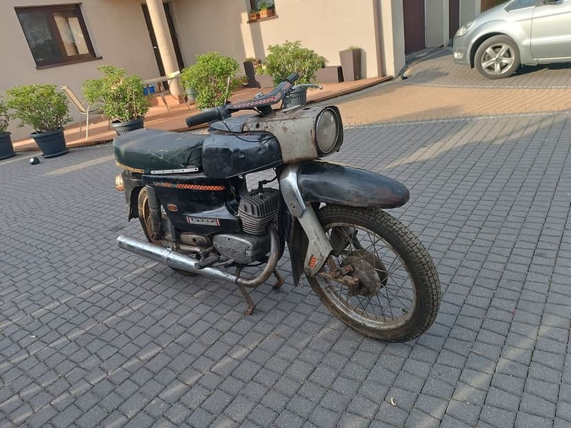 Shl m17 gazela WSK zamiana zamienię motocykl quad cross prl auto bus