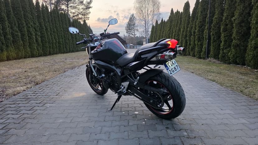 Yamaha FZ6-N 2005r Black Edition, Dominator GP1 + DBkiller medium