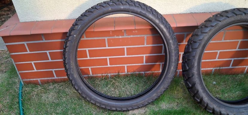 opony 120/80-18 + 80/100-21 suzuki DRZ 4S