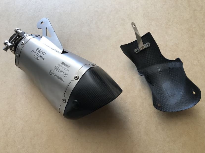 Bmw s1000rr Akrapovic Carbon HP wydech tłumik S1000r