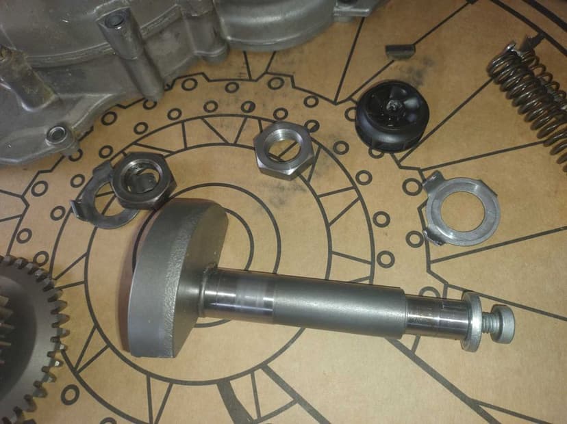 KTM SX 250 części polkarter membrana dekiel osłona