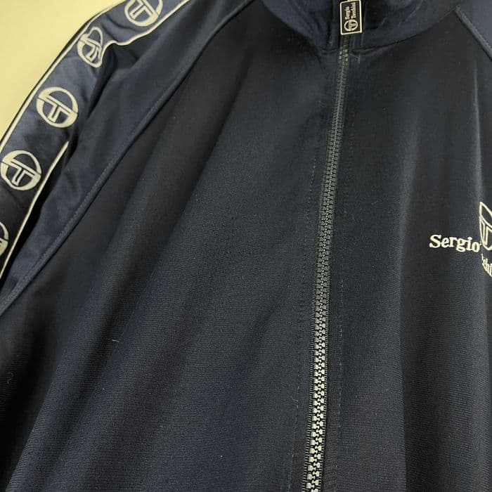 Vintage Bluza Rozpinana Sergio Tacchini Casual Sportswear Y2k 90s