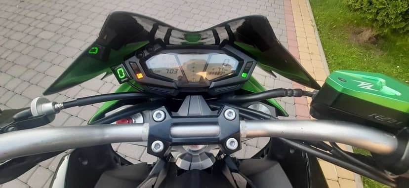 Kawasaki z800 pełna moc