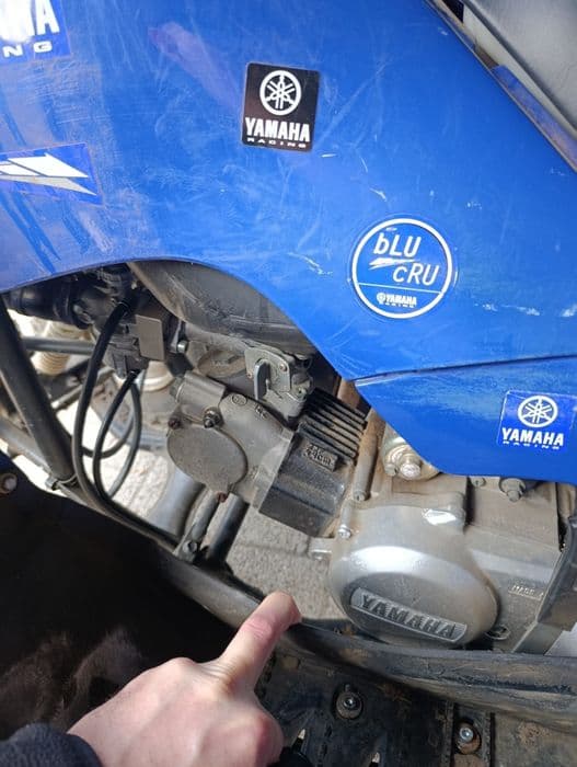 Yamaha Raptor YFZ 50 blue