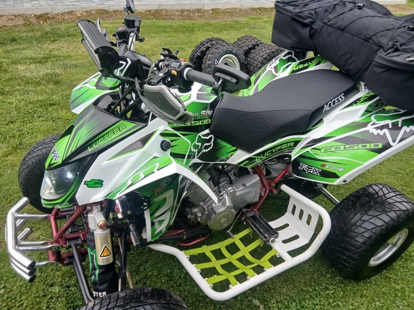 Quad Lucky Star Cb 500 ASG  2kpl kół!