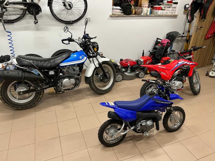 Yamaha TTR 50 2023 Minicross dla dziecka jak nowa rozrusznik + gratisy