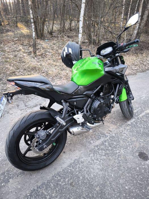 Kawasaki z 650 pełna moc.