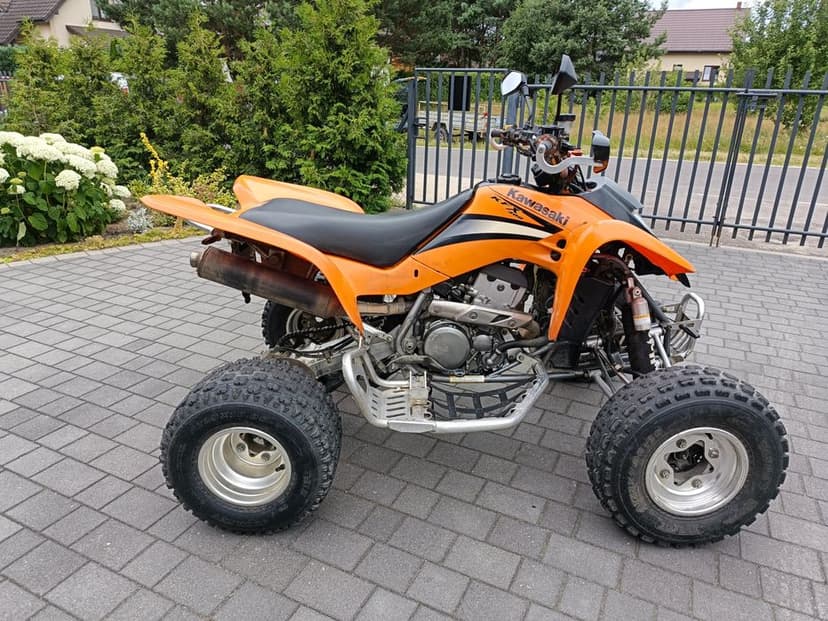 Kawasaki KFX 400 homologacja 15kW L7e