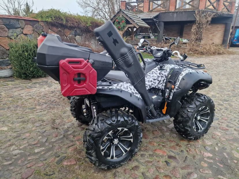 Kawasaki Bruteforce Quad ATV zarejestrowany kat b