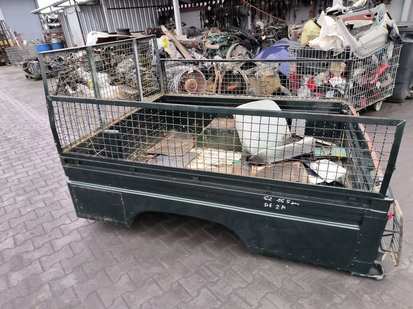 skrzynka skrzynia ładunkowa paka land rover defender 110 pickup szerok