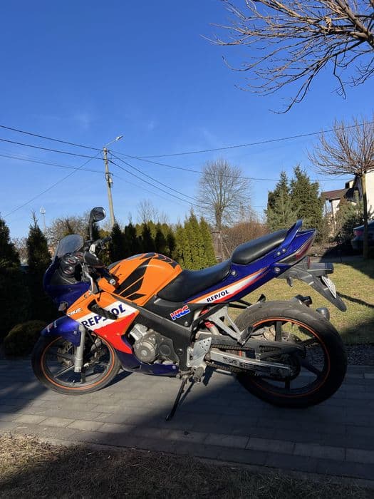 Honda cbr 125/50, 13 tyś przebiegu
