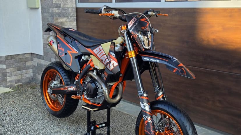 KTM EXC 450 six days supermoto sm super moto husqvarna husaberg 500