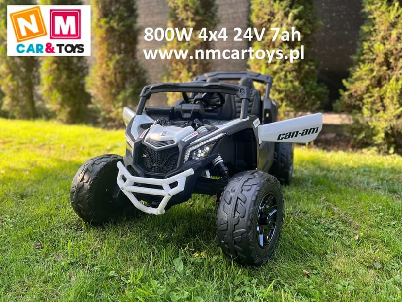 Auto Autko na akumulator 800W 24v7ah 4x4 MAVERICK CAN-AM Pojazd Buggy