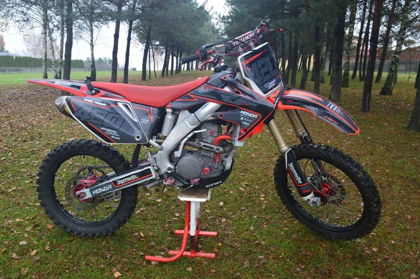 Cross Honda CRF 250R , zadbana, dużo akcesoriów